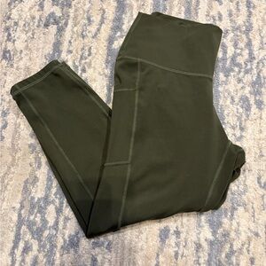 Chic Olive Green Leggings